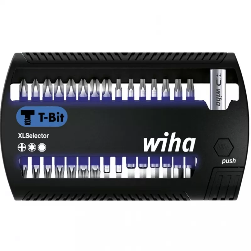 WIHA 41830 - Bit-Set XLSelector, 31-teilig gemischt, 25 mm, T-Bit (41830)