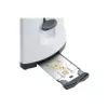 Toaster Severin AT 2234 4 Scheiben 1400 W Grau Weiß