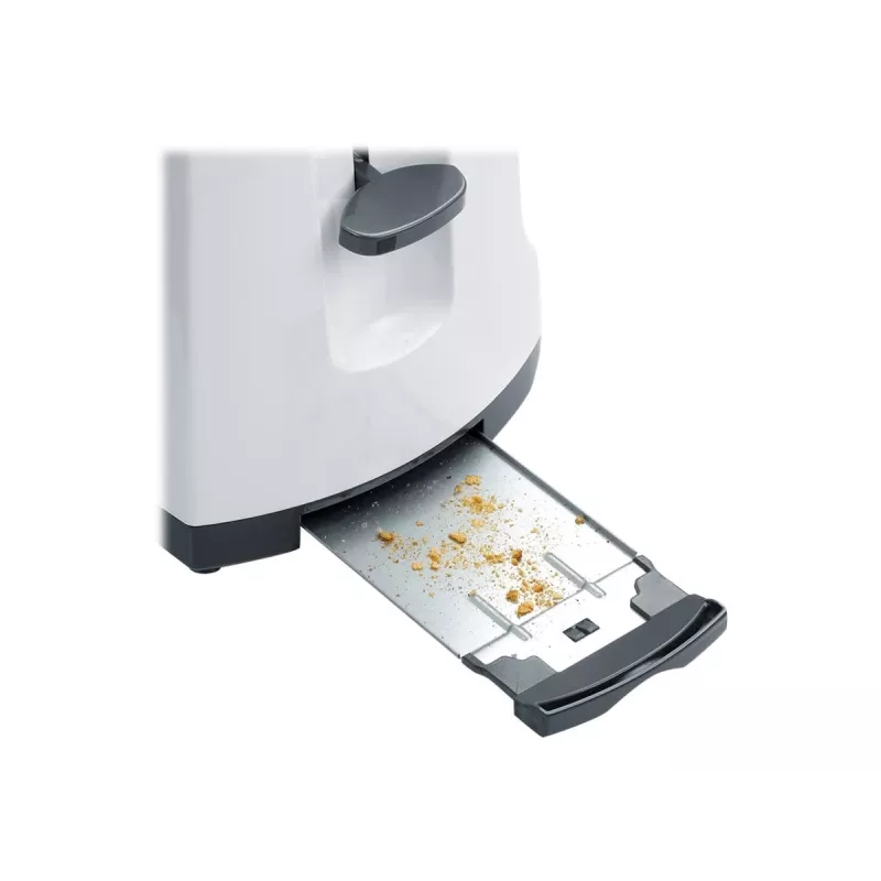 Toaster Severin AT 2234 4 Scheiben 1400 W Grau Weiß