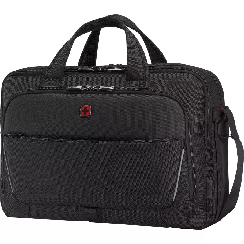 Wenger Aktentasche Meteor für 16 Zoll–17 Zoll Laptops (passend bis 43,2 cm) schwarz