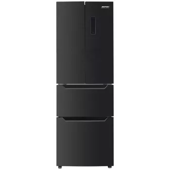 Kühl-Gefrierkombination French Door MPM MPM-351-SBF-07, Edelstahl, Energieeffizienzklasse E