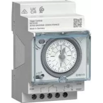 Hager Zeitschaltuhr elektromechanisch EHN111 mit Gangreserve Tageszeitschaltuhr 1W 16A 1 (EHN111)