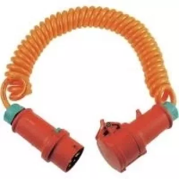 Verlängerungskabel AS Schwabe 70416, CEE 5 m, 400 V, Industriesteckverbinder