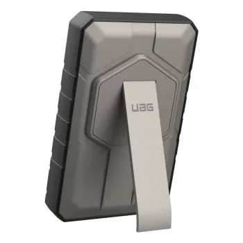 Urban Armor Gear 9B4411114036 Powerbank 10000 mAh Kabelloses Laden Schwarz, Titanium