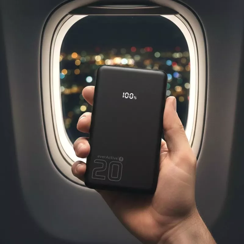 Powerbank everActive EB-22QB 20.000 mAh, 2× USB-C 20W, Quick Charge 4.0