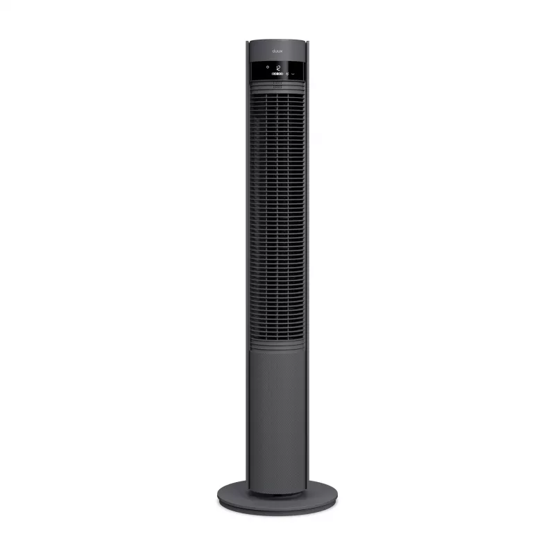 Duux Fan | Elevate | Turmventilator | Grau | Durchmesser 29 cm | Geschwindigkeitsstufen 12 | Oszillation | 4-40 W