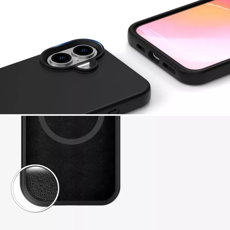 4smarts Silikonhülle Cupertino für Apple iPhone 16 MagSafe-kompatibel