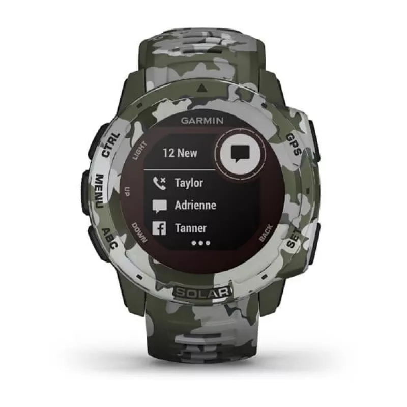 GPS-Uhr Garmin Instinct Solar Camo Edition Tarnung
