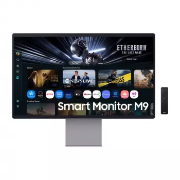 Samsung M90SF Computermonitor 81,3 cm (32 Zoll) 3840 x 2160 Pixel 4K Ultra HD OLED Silber