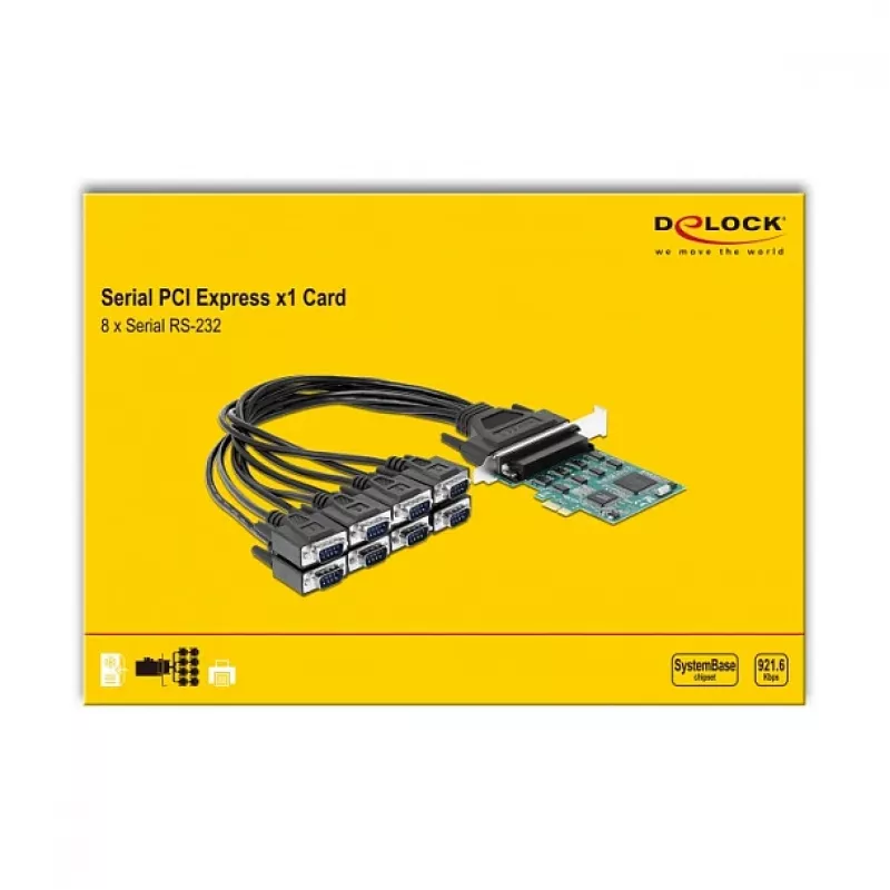Interner RS-232-Adapter DeLOCK 90411