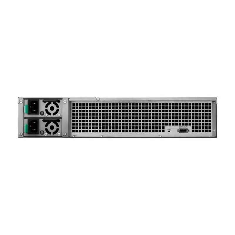 Synology - RX1217 - 2U 12-BAY-ERWEITERUNGSEINHEIT - 12x 3,5/2,5 Zoll HDD/SSD - 88 x 430,5 x 664 mm - 12,7 kg - 500 W