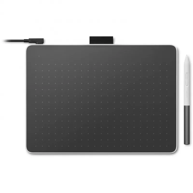 Wacom One Medium Digitizer elektromagnetisch, kabellos, kabelgebunden USB-C, Bluetooth 5.1, FSC-zertifizierte Kartonverpackung