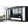 Cama geschlossen Schrank VIGO '180' 180/40/30 Sonoma-Eiche/weiß glänzend