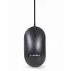 Kabelgebundene Full-Size-Tastatur mit Maus Gembird KBS-UML-01 — USB, QWERTY US, 104 Tasten, schwarz