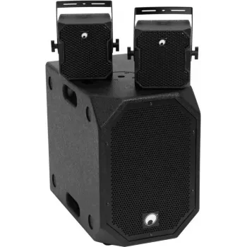 Aktiv-Lautsprecherset Omnitronic BOB-10A mit 2x BOB-4 (aktive PA-Box und zwei Satellitenlautsprecher)
