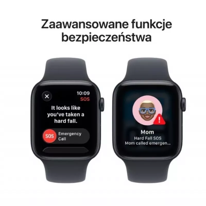 Watch SE 3 GPS+Cellular 44mm Mitternacht Aluminiumgehäuse mit Mitternacht Sportband M/L