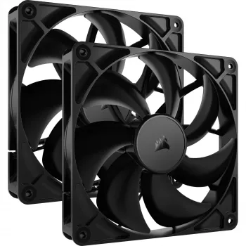Corsair RS140 140mm Gehäuselüfter 2er-Pack Schwarz