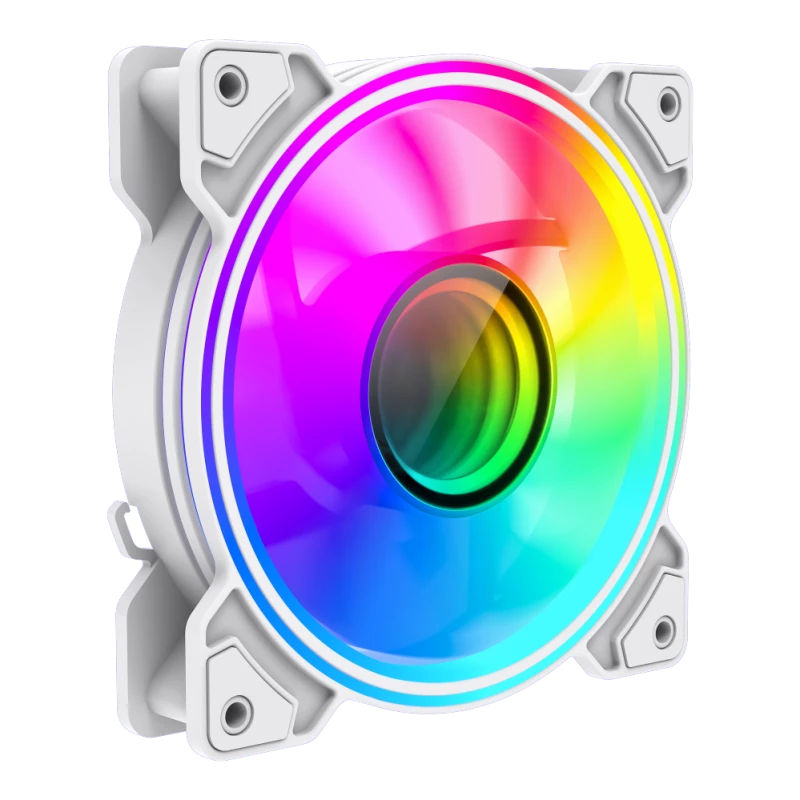 Gamemax | Gehäuselüfter | DUAL RING INFINITY | Weiß