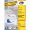 Avery 3659 Selbstklebeetiketten Rechteckig Permanent Weiß 1200 Stück