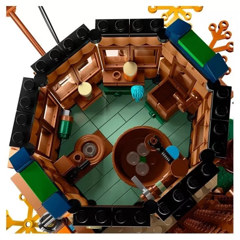 LEGO-Set LEGO IDEAS 21318 Baumhaus 3-in-1-Bau – modulares Baumhausmodell, Mehrfachbau-Set