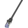 LogiLink PrimeLine – Patchkabel – RJ-45 (M) zu RJ-45 (M) – 20 m – SFTP, PiMF – Cat.7 Rohkabel – halogenfrei, vergossen, verhedderungsfrei – schwarz