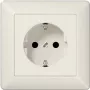 JUNG AS 1520 - CEE 7/3 - Elfenbein - Duroplast - 250 V - 16 A
