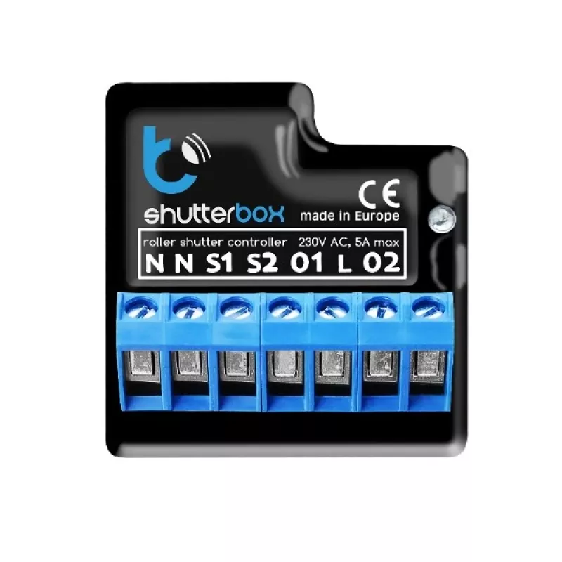 Shutter control blebox shutterBox Schwarz
