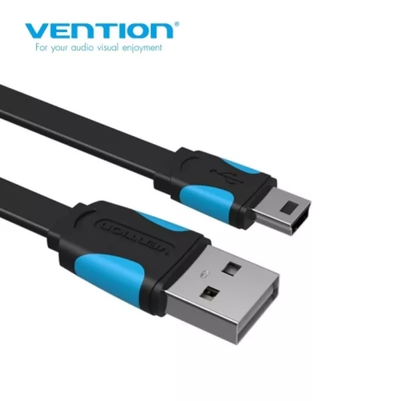 Vention VAS-A14-B200 Kabel USB 2.0 A Stecker - USB 2.0 B Mini Stecker, 2 m