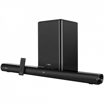Soundbar SB-2200D, schwarz (300W, DolbyDigital, Bluetooth, HDMI, FB, Optisch, USB, Display, kabelloser Subwoofer)
