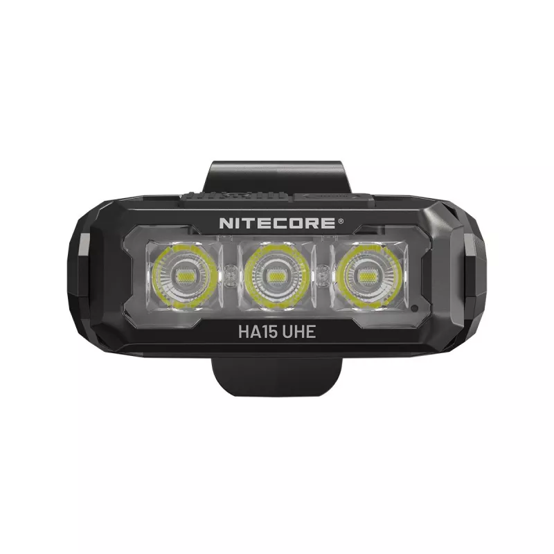Stirnlampe Nitecore HA15 UHE – kompaktes, freihändiges Licht, max. 400 Lumen