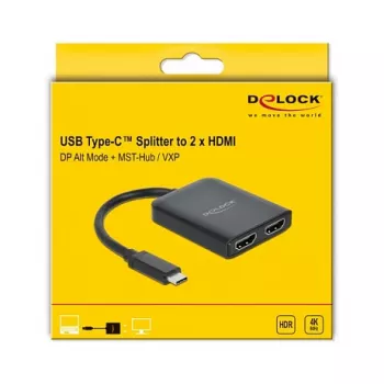 USB Type-C Splitter DeLOCK 87755