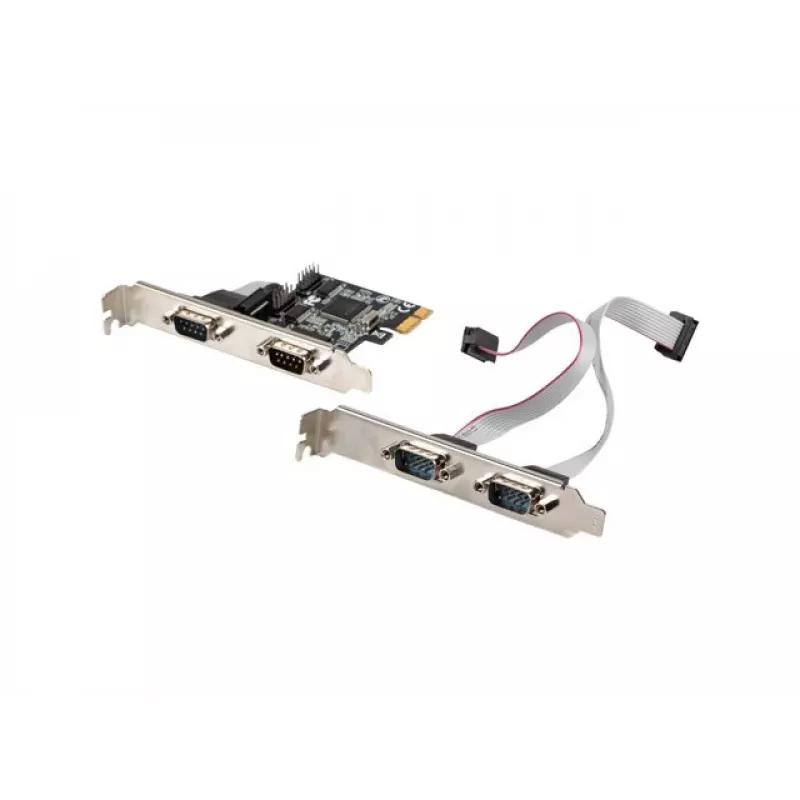Schnittstellenkarte intern PCIe Lanberg PCE-DB9-004