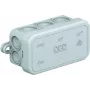 OBO BETTERMANN 2000001 Abzweigkasten A6 80x43x34 mm Hellgrau Hellgrau (RAL 7035) IP55 (2000001)