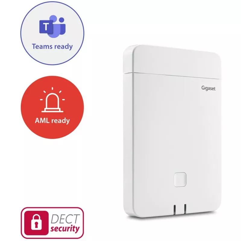 DECT-Basisstation Gigaset PRO N870 SPK PRO — drahtlose Konnektivität, leistungsstarkes Multi-Cell-DECT-System