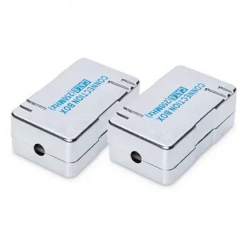 Digitus CAT 6 Anschlussmodul für Twisted-Pair-Kabel, 2 Stück, LSA, vergoldet, Weiß