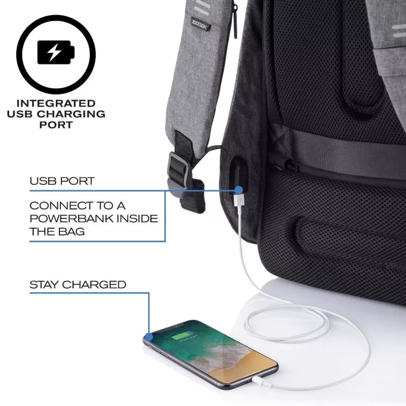 Rucksack XD-Design Bobby Hero Small Schwarz Grau