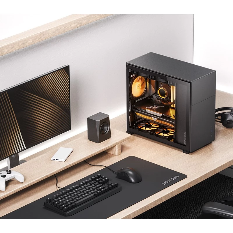PC-Gehäuse Jonsbo D41 STD Midi Tower Schwarz