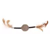 Fußmatte Trixie 42431 für Katze und Hund, Polyacryl beige, 200 mm Länge, mit Rassel