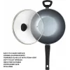 Wok Russell Hobbs RH01709EU 28 cm Perlisiert, antihaftbeschichtete Kochpfanne