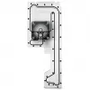 Stealkey Customs Distroplate für Fractal Design North D4 — Acryl-Reservoir (SW10099)