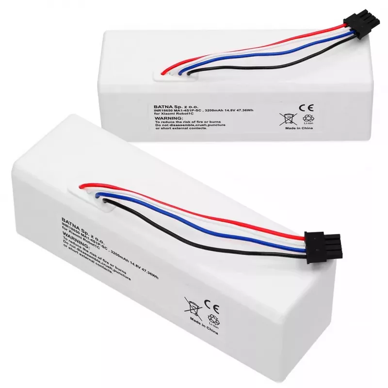Akku für Xiaomi Roboter 1C P1904-4S1P-MM, 3200mAh, 47,36Wh, STYTJ01ZHM Mijia 1C P1904-4S1P-MM (Dreame MC1808)