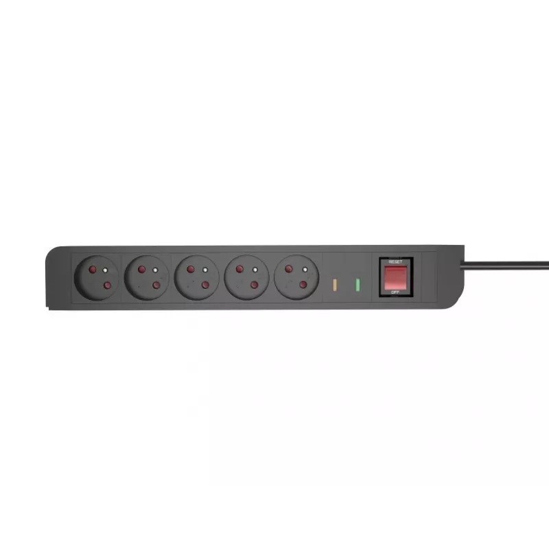 Überspannungsschutz TB Energy x5 — 3 m Kabel, 5 Steckdosen, Modell ALTBXPD05FR300B