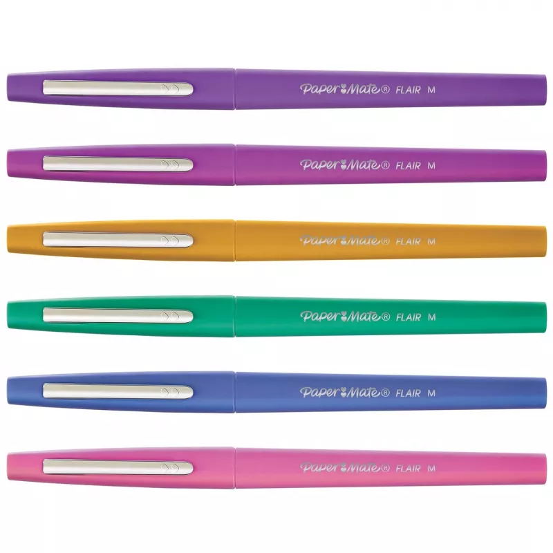 Papermate Flair Filzstift-Set 6 Farben