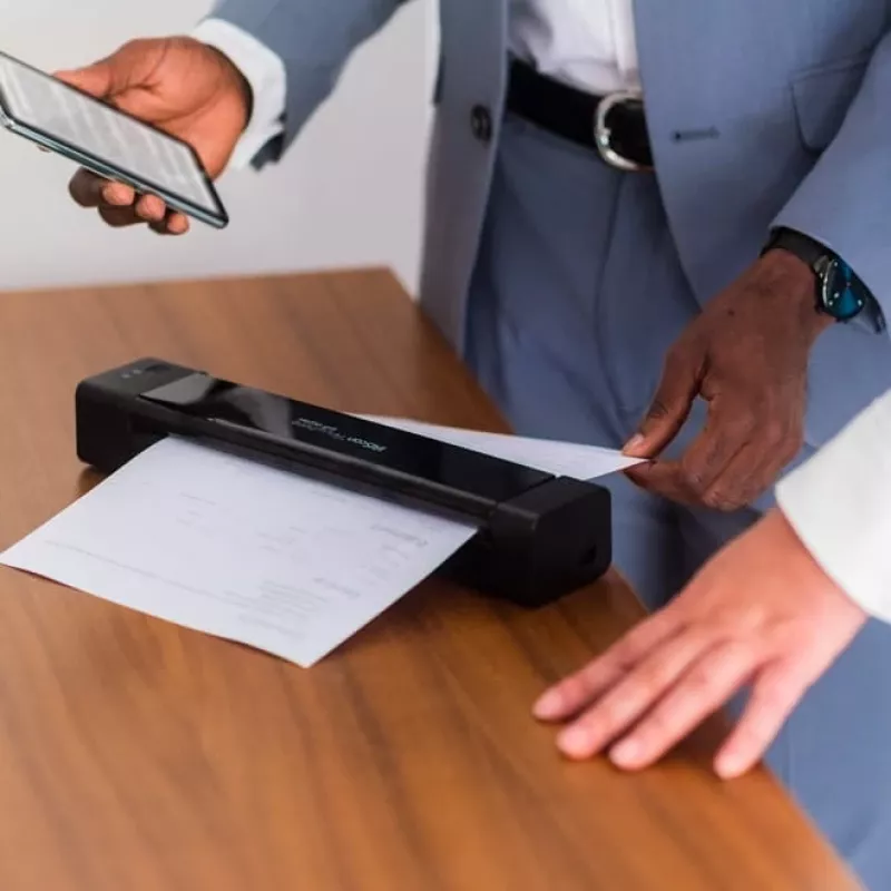 I.R.I.S. IRIScan Anywhere 6 WiFi Duplex Handscanner 1200 x 1200 DPI A4 Schwarz