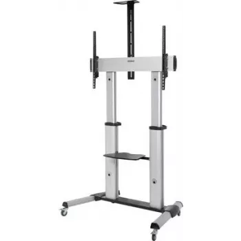 SpeaKa Professional SP-6646944 Halterung für Schilderdisplays 2,54 m (100 ) Schwarz - Silber (SP-6646944)