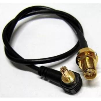 ALLNET ANT-PIG-SMAF-CRC9 Koaxialkabel 0,15 m SMA Schwarz (ANT-PIG-SMAF-CRC9)