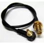 ALLNET ANT-PIG-SMAF-CRC9 Koaxialkabel 0,15 m SMA Schwarz (ANT-PIG-SMAF-CRC9)