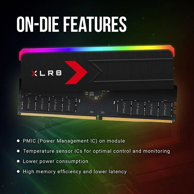 Pamięć RAM PNY XLR8 Gaming EPIC-X RGB 32GB (2x16GB) DDR5 6000MHz XLR8 Gaming EPIC-X RGB CL36