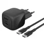 USB-C Ladegerät Belkin BOOSTCHARGE 45W PD PPS – kompaktes 45W USB-C PD PPS Netzteil