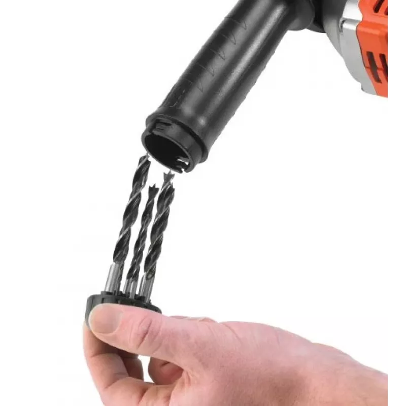 1100W 13mm Schwarz+DECKER Schlagbohrmaschine